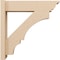 Ekena Millwork 5 1/2-in W x 20-in D x 20-in H Balboa Trad Rough Cedar Woodgrain TimberThane Outlooker, Primed Tan OUTUR055X20X20BOA04RCPR - alternate 3